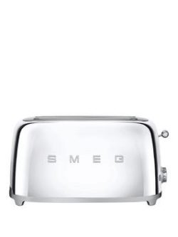 Smeg 4-Slice Toaster - Silver